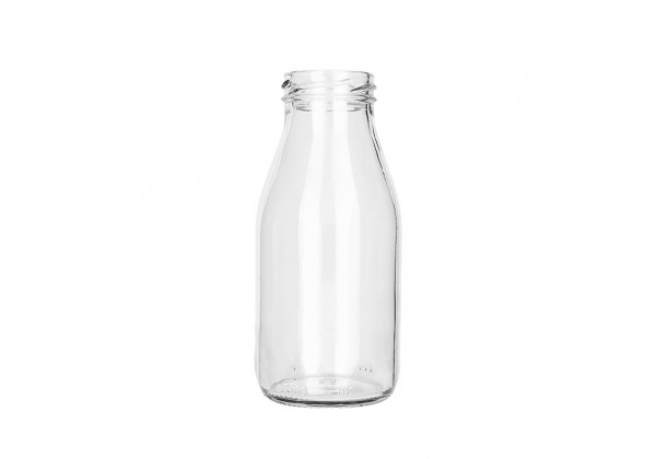 250ml Glass Milk Bottles with RTO cap